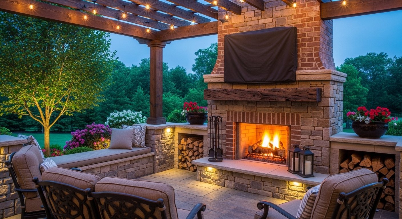 Outdoor Fireplace vs. Fire Pit: Which Adds More Value?